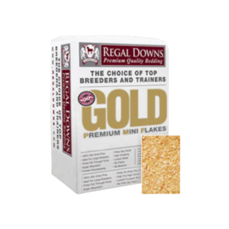 bag of Regal Downs Gold Premium Bedding