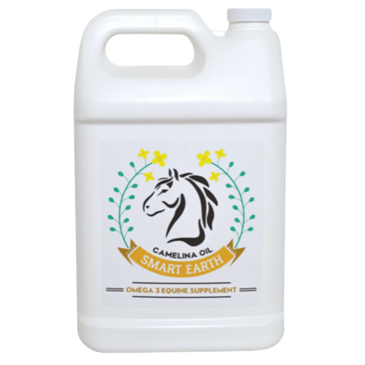 Whiter jug of Smart Earth Camelina Oil