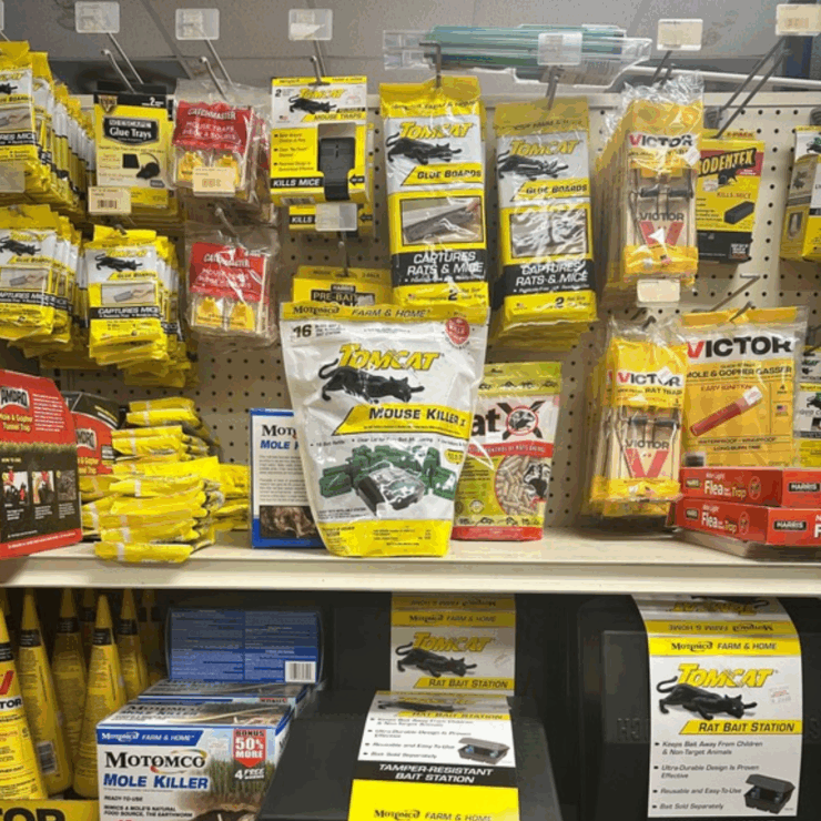 Rodent Deterrents ar Cherokee Feed