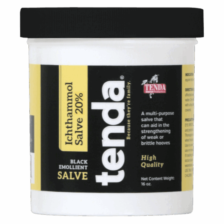 jar of Tenda Ichthammol Salve 20%