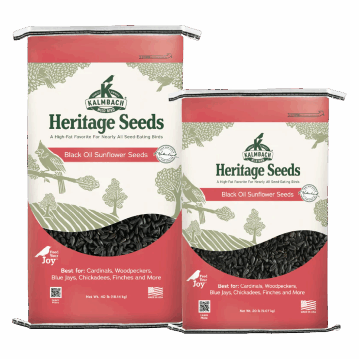 bag of Kalmbach Heritage Seeds Black Oil Sunflower Seeds
